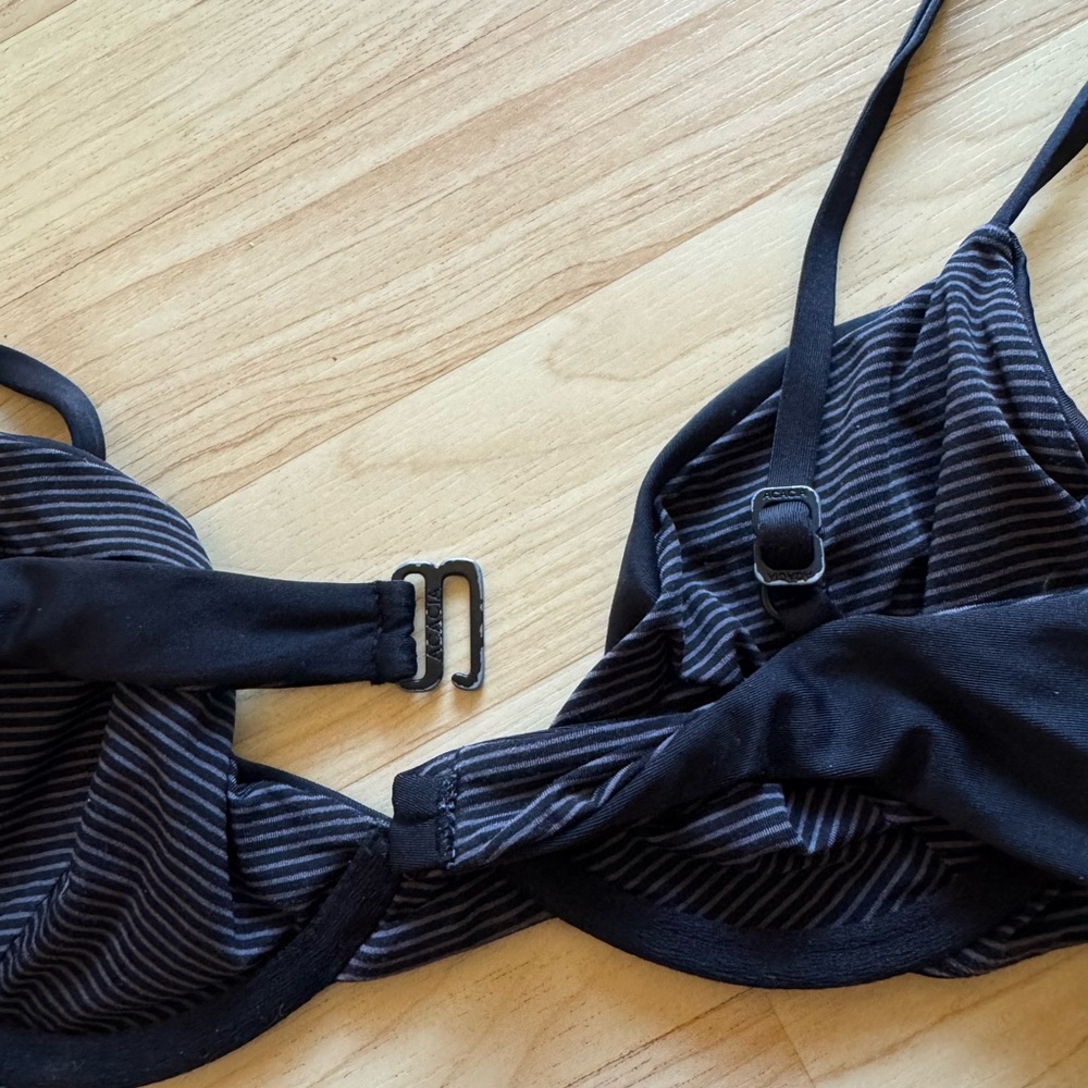Acacia Swimwear Black  Bikini Top